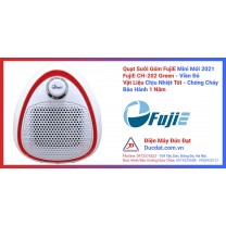 Quạt Sưởi FujiE Gốm Ceramic Mini CH-202 Red - Màu Trắng Viền Đỏ Quạt Sưởi FujiE Gốm Ceramic Mini CH-202 Red - Màu Trắng Viền Đỏ